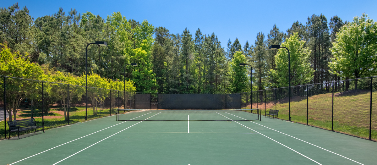 Tennis Court at MAA Ballantyne luxury apartment homes in Charlotte, NC